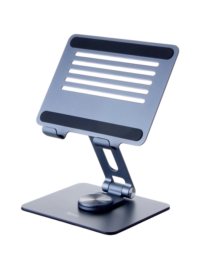 Держатель Hoco PH52, настольный, металлический, вращающийся, для 7-12,9 дюймов, серый