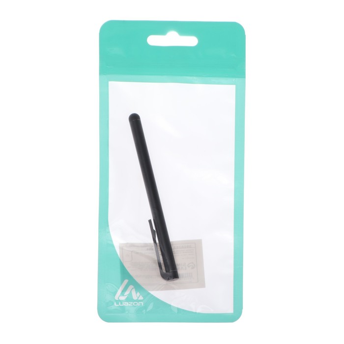 Стилус Luazon, для планшета и телефона, 10 см, тепловой, с креплением, серый